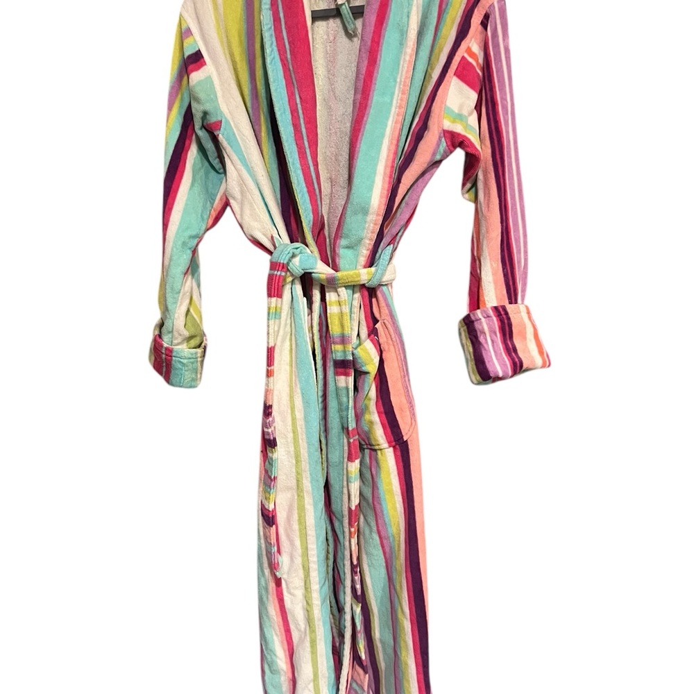 Colorful Striped Robe